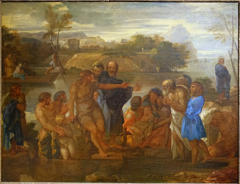 Jean-Baptiste prêchant sur la mer de Tibériade - Sébastien Bourdon