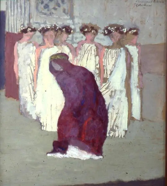 Jeanne Raunay इन Iphigénie - Édouard Vuillard
