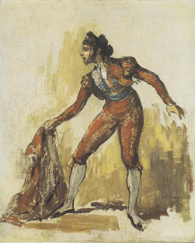 बैल-लड़ाई के कपड़े में युवा महिला - Édouard Manet