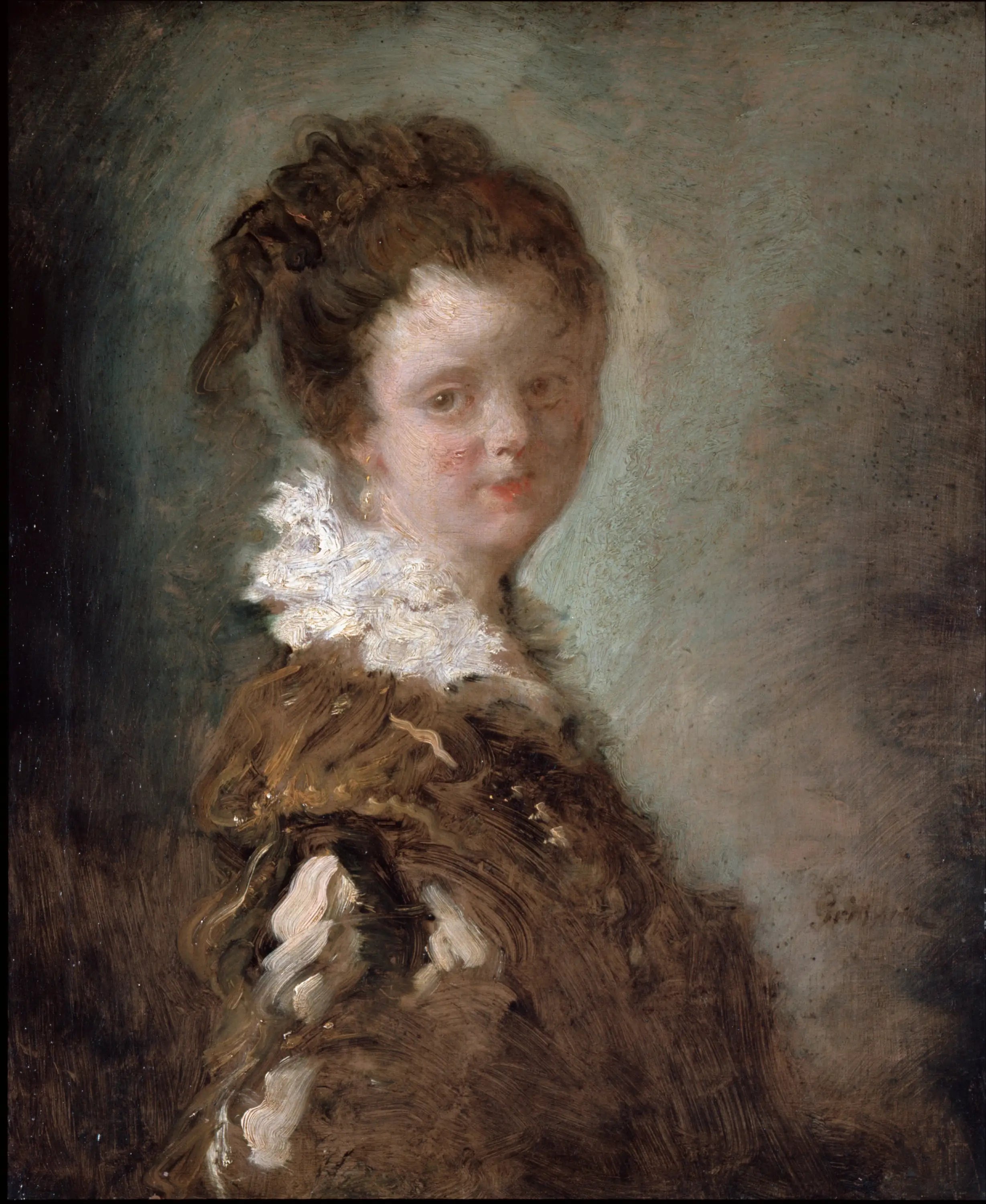 Jeune femme - Jean-Honoré Fragonard - Alpha Reproduction