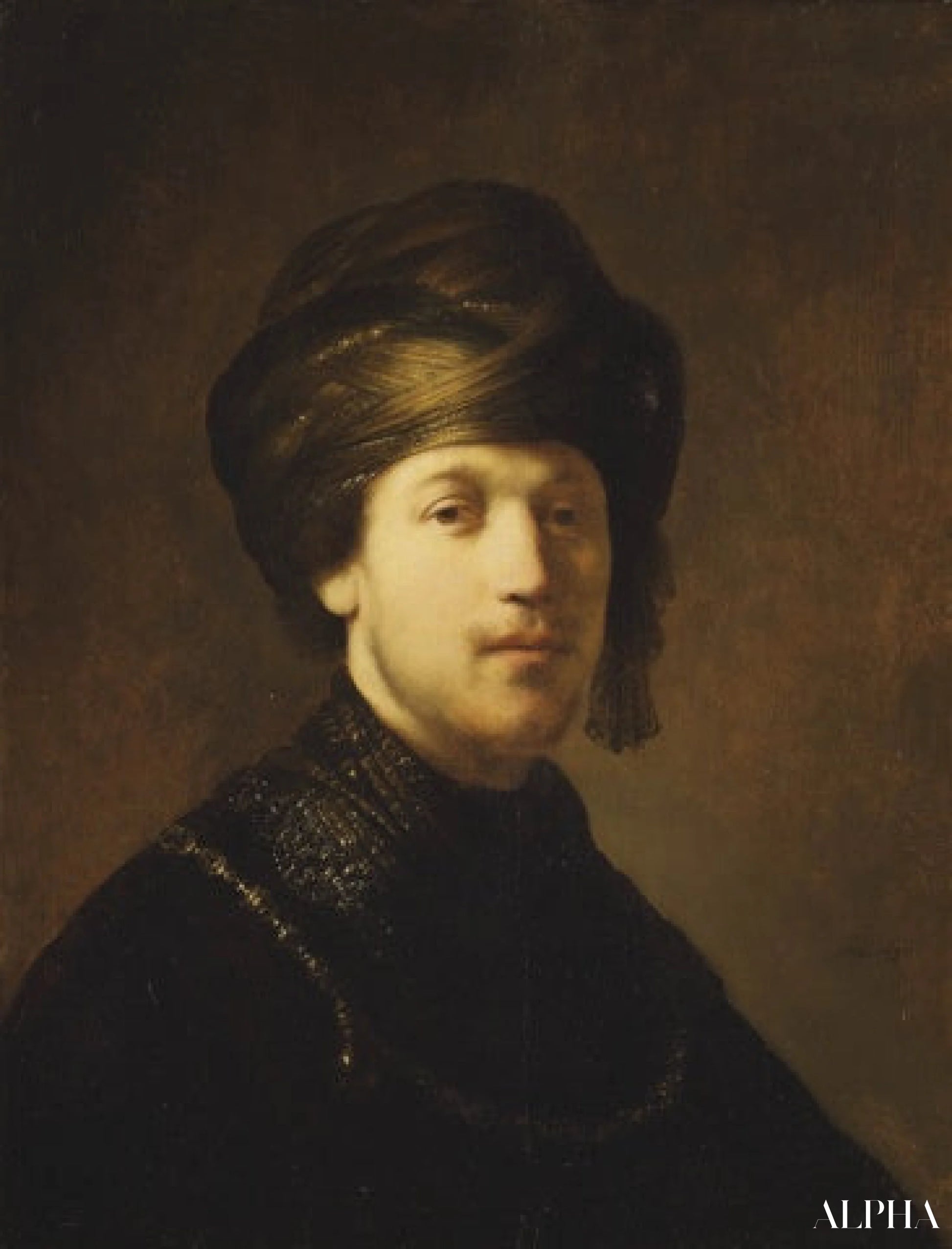 युवा ओरिएंटल - Rembrandt van Rijn - उच्च गुणवत्ता वाली चित्रकला और पेंटिंग की प्रतियां