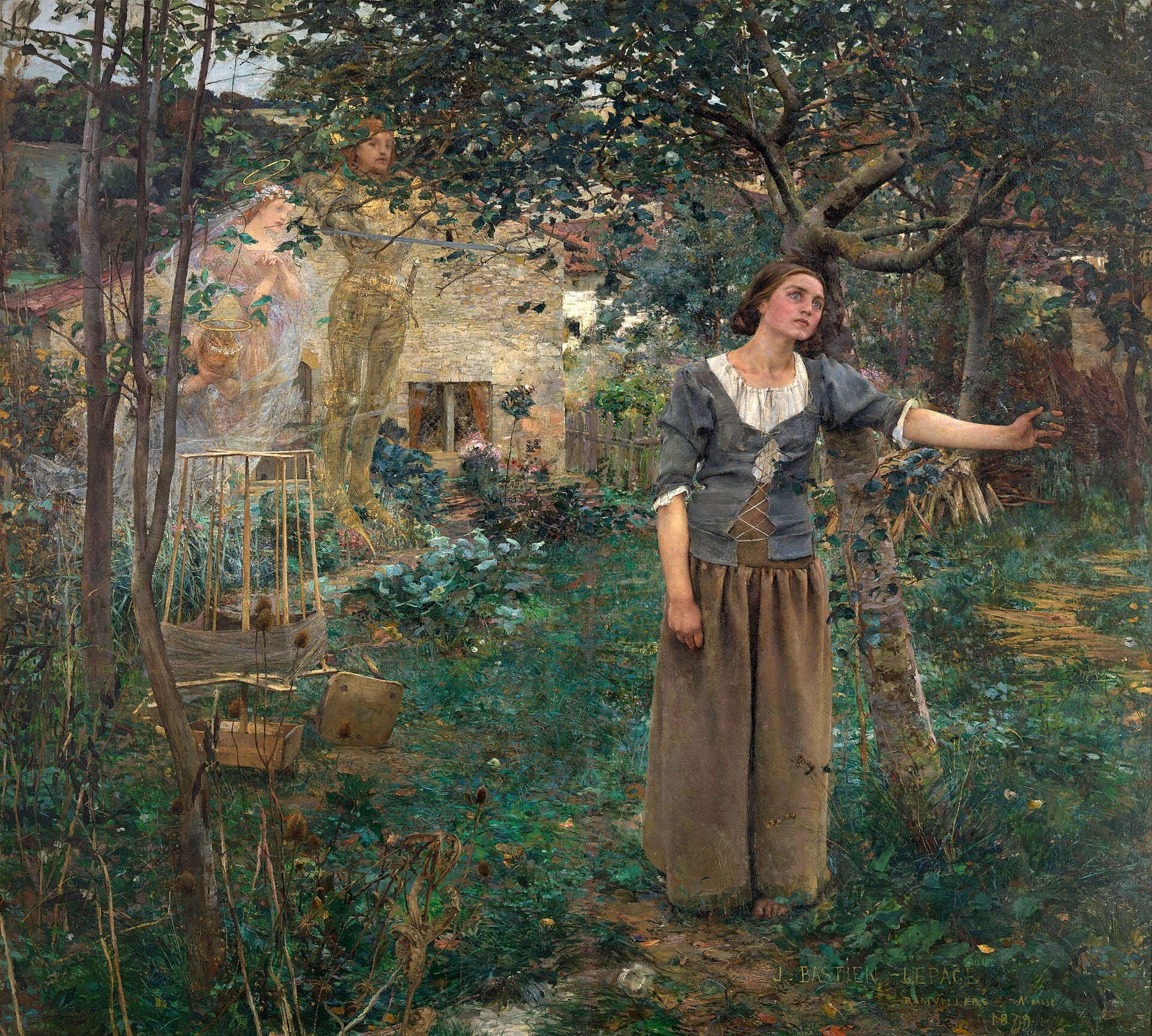Jeanne d’Arc écoutant ses voix - Jules Bastien-Lepage