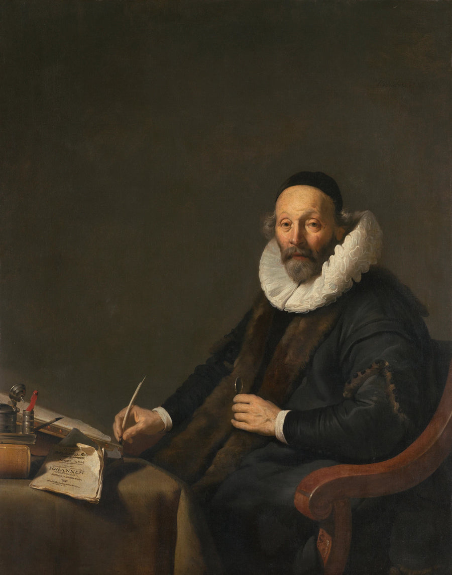 Johannes Wtenbogaert (1557-1644). Ministre remontrant à La Haye - Jacob Adriaensz Backer