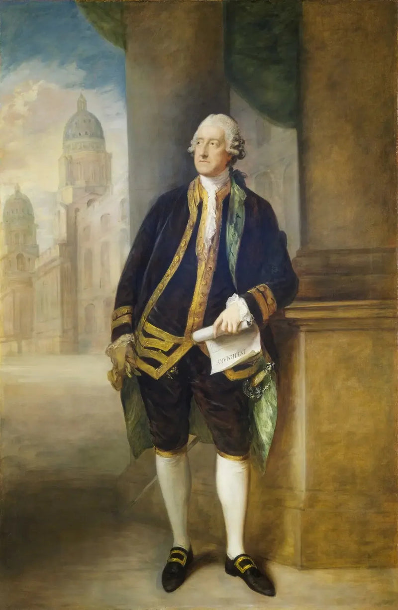 जॉन मोंटागु, 1718-1792, चौथे सैंडविच काउंट, पहले लॉर्ड ऑफ़ द नेवल - थॉमस गेंसबरो