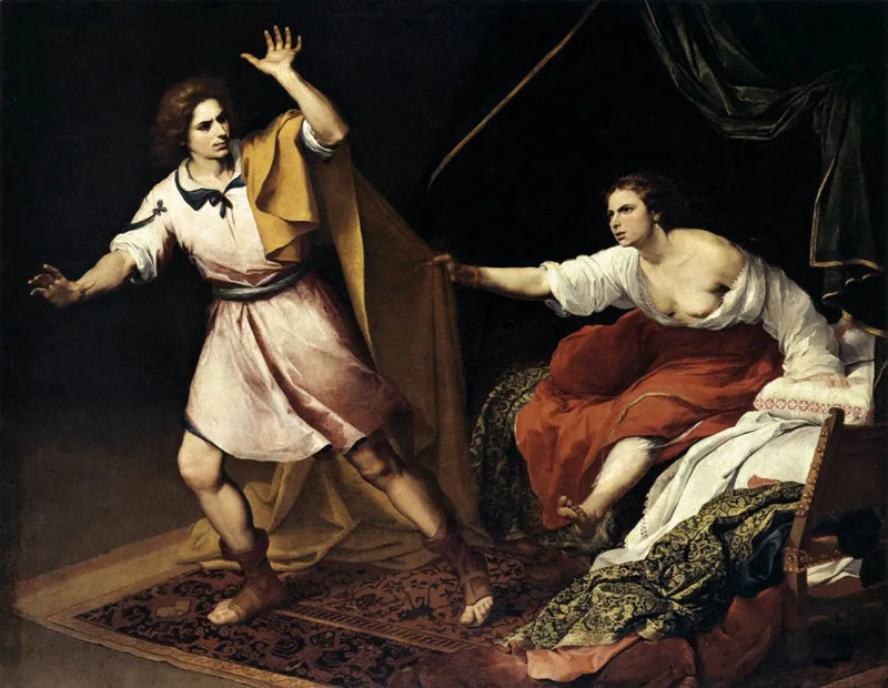 जोसेफ और पोतीफर की पत्नी - बार्टोलोमे़ Esteban Murillo