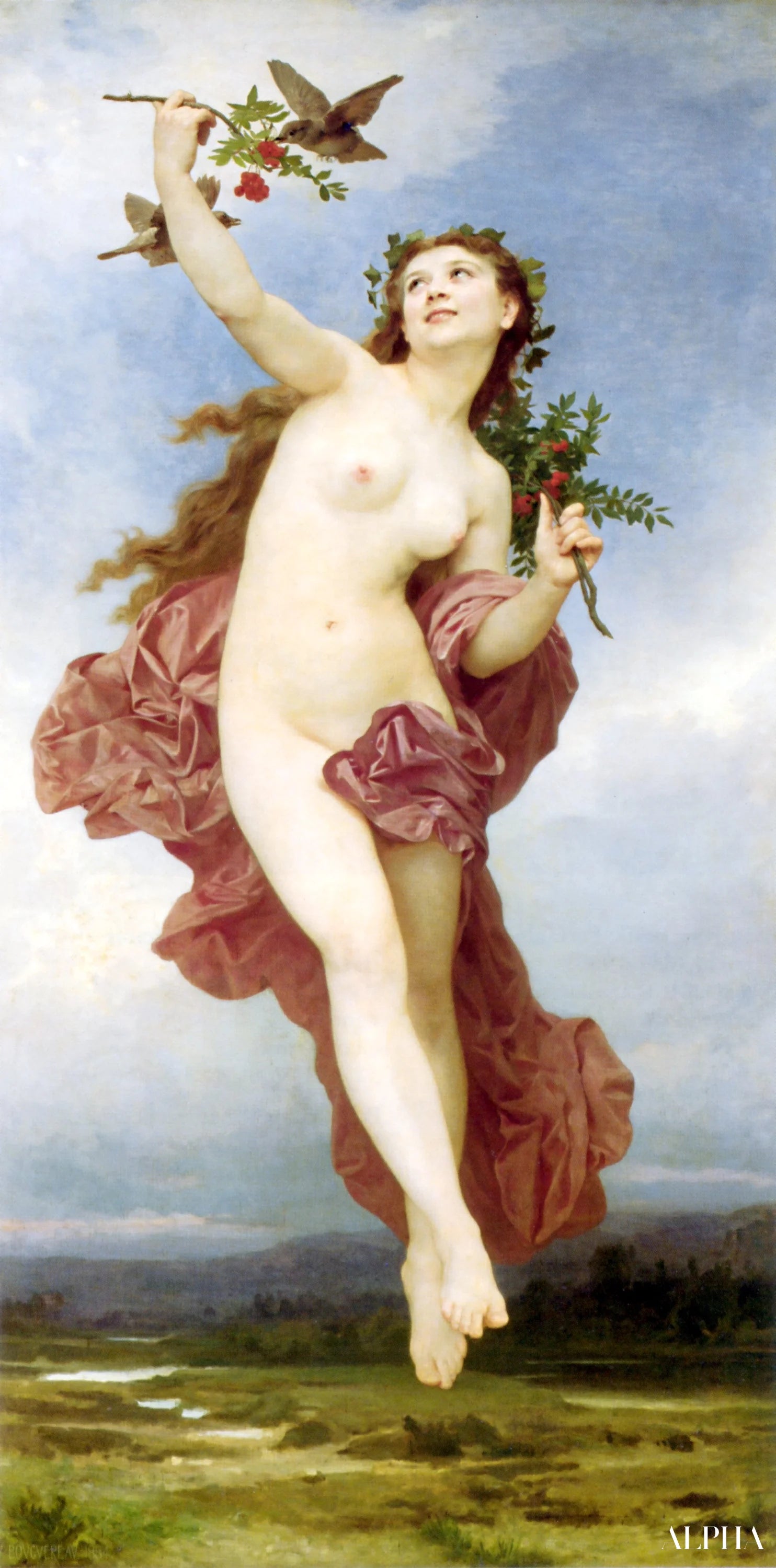 Jour - William Bouguereau - Reproductions de tableaux et peintures haut de gamme