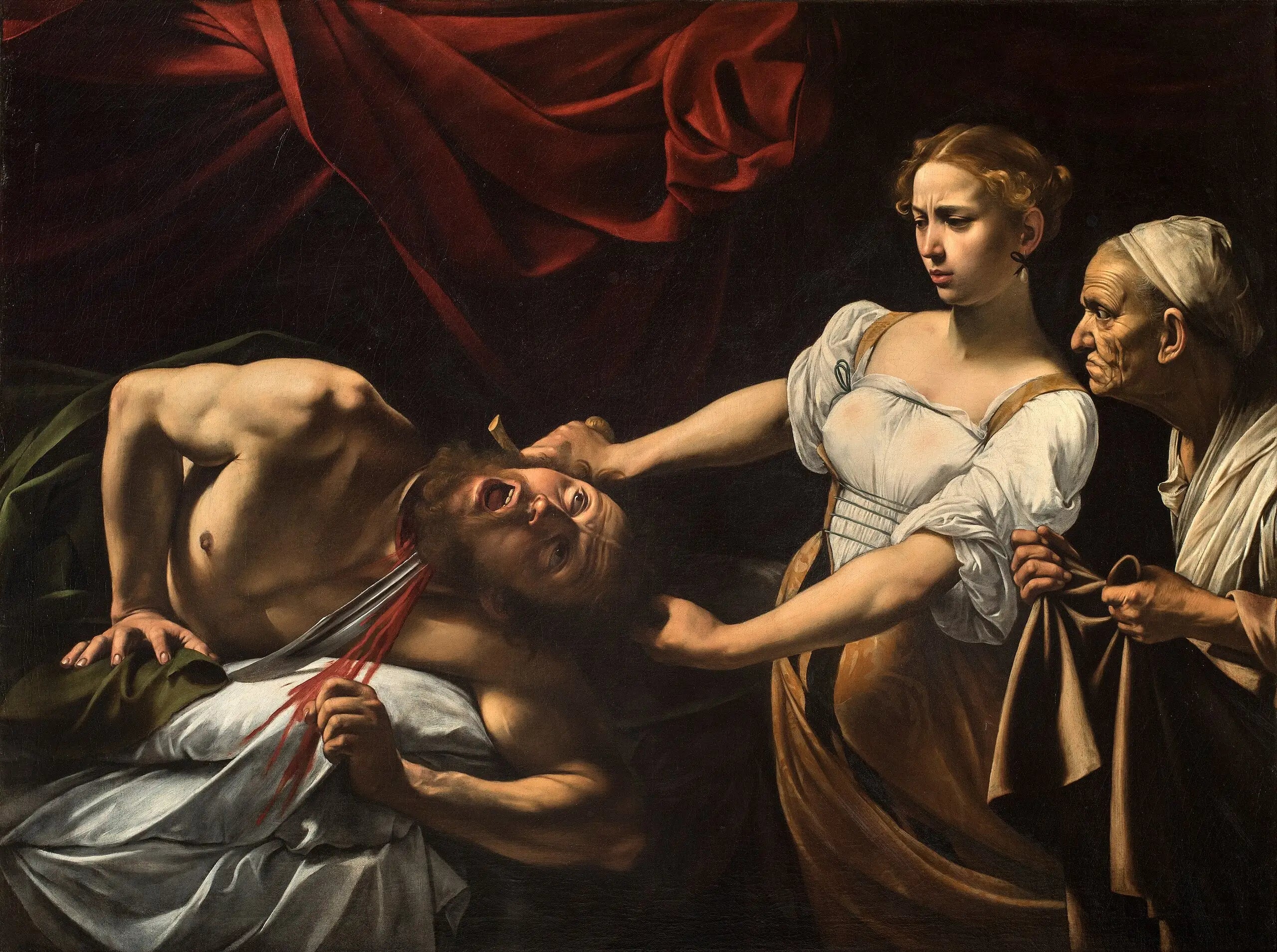 Judith décapitant Holopherne - Le Caravage image 1 reproduction réalisée par Alpha Reproduction