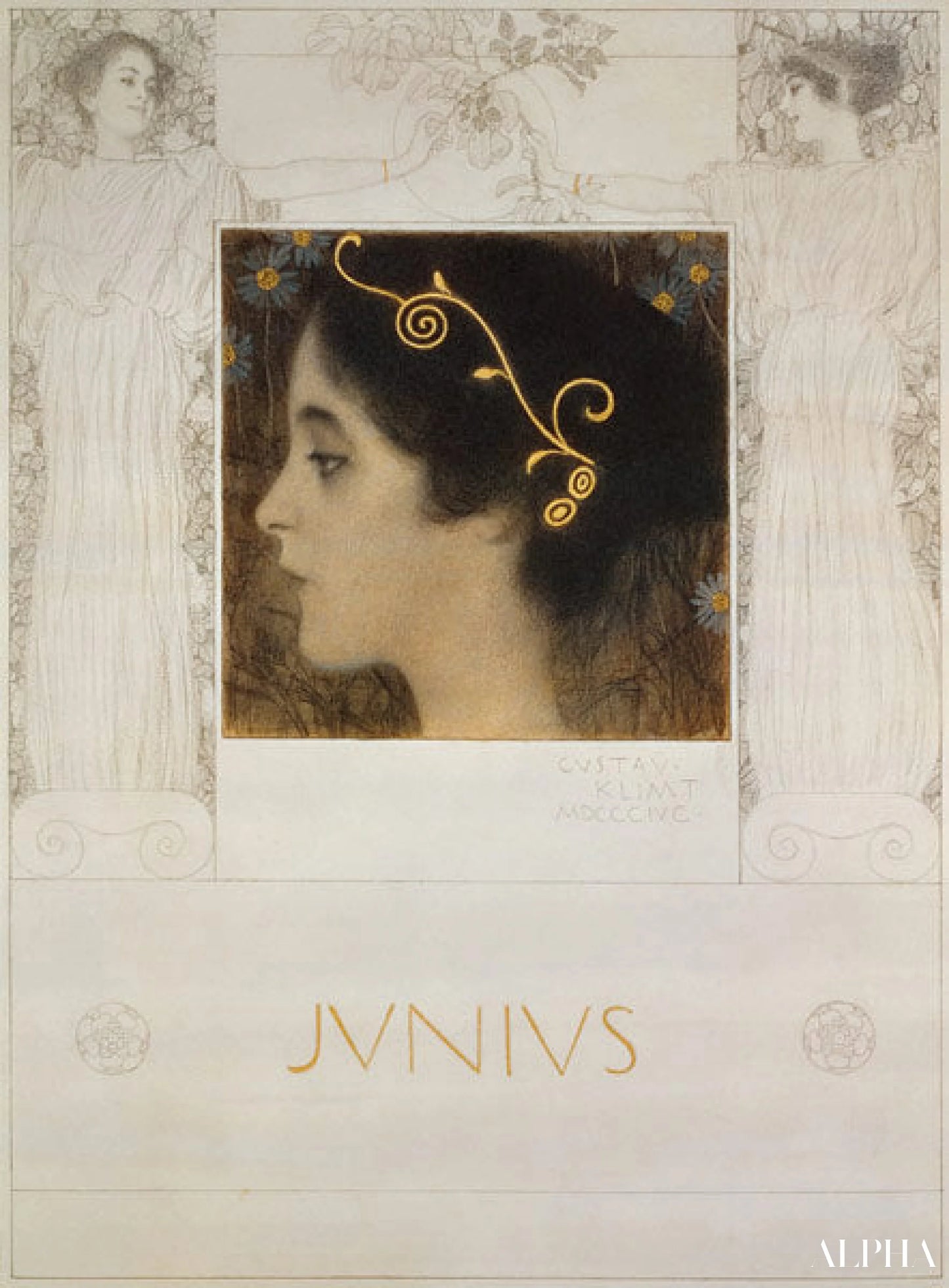 Junius - Gustav Klimt - Reproductions de tableaux et peintures haut de gamme
