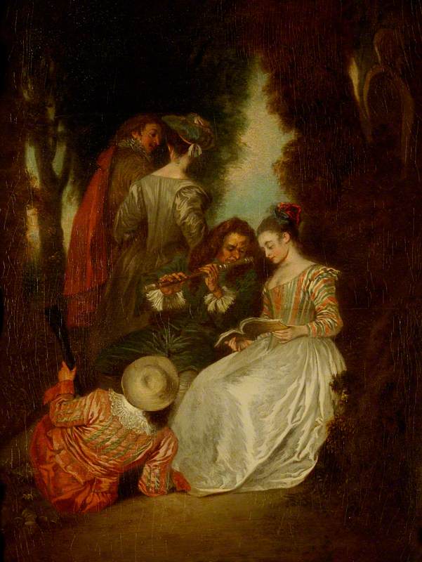 परफेक्ट मेल - Antoine Watteau