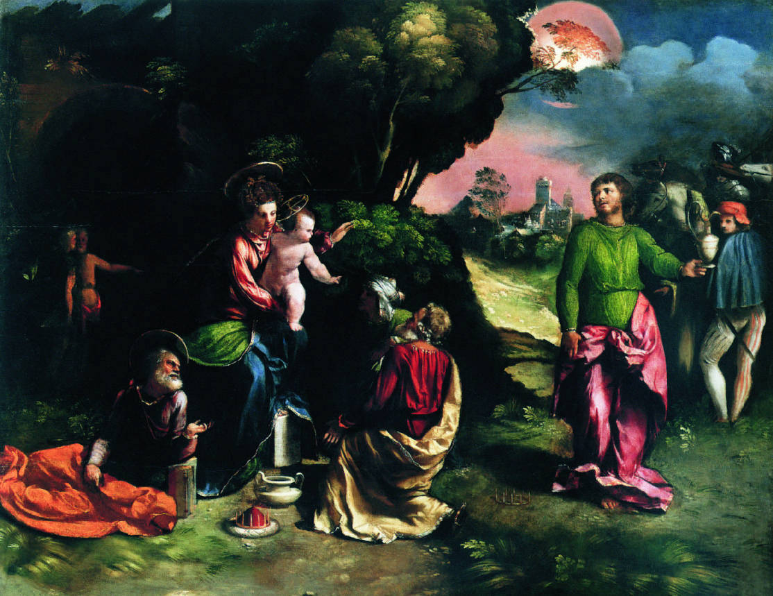 L'Adoration des Rois - Dosso Dossi image 1 reproduction artisanale de tableau