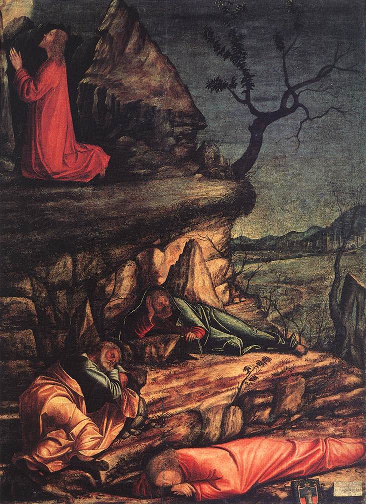 बाग़ में पीड़ा - Vittore Carpaccio