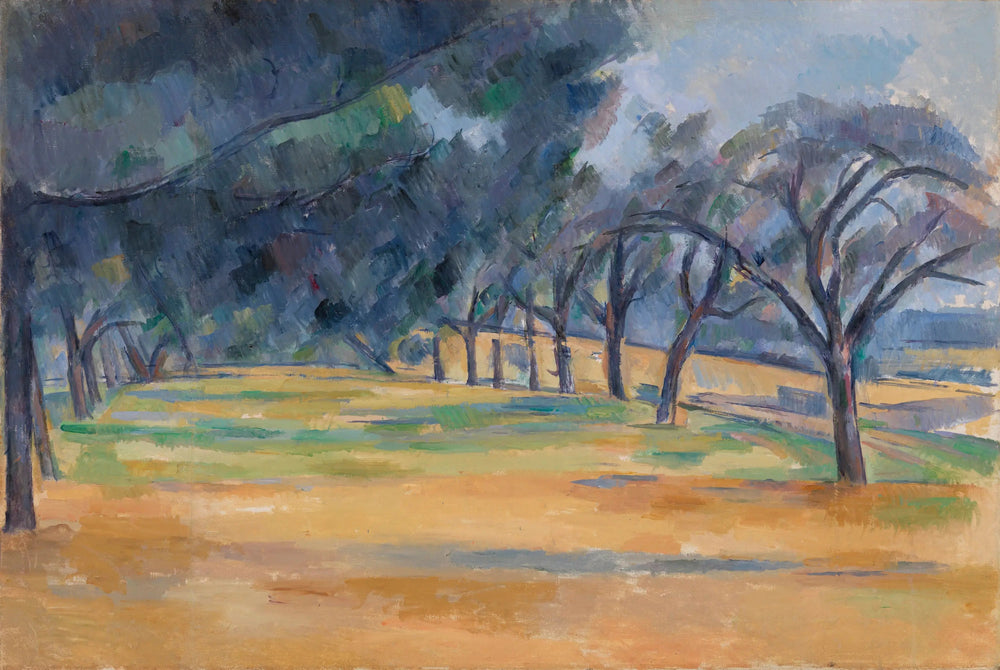 L'Allée de Marines - Paul Cézanne image 1 reproduction de peinture à l’huile