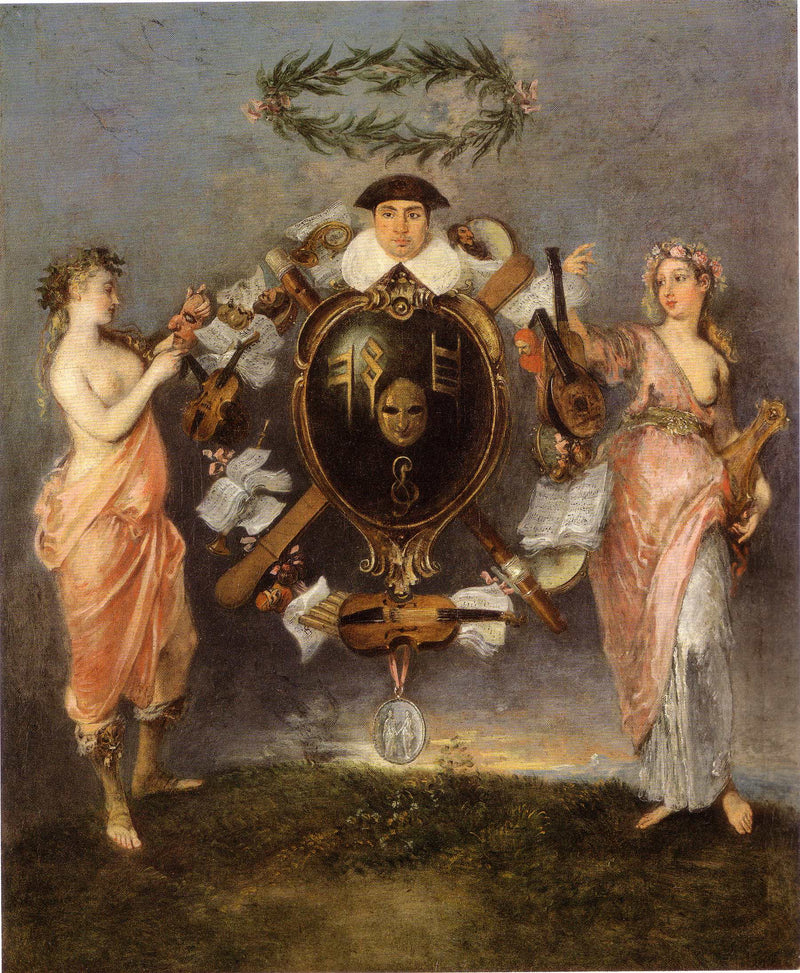 संगीत और कॉमेडी का गठबंधन - Antoine Watteau