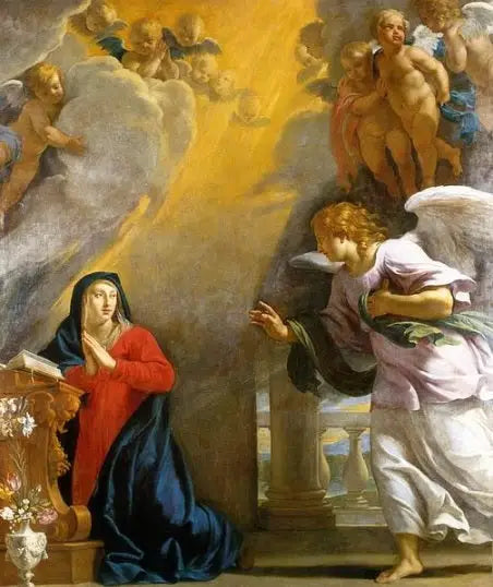 L'annonciation - Philippe de Champaigne image 1 reproduction de peinture à l’huile