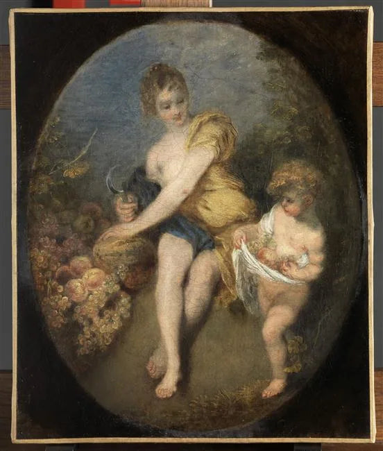 पतझड़ - Antoine Watteau