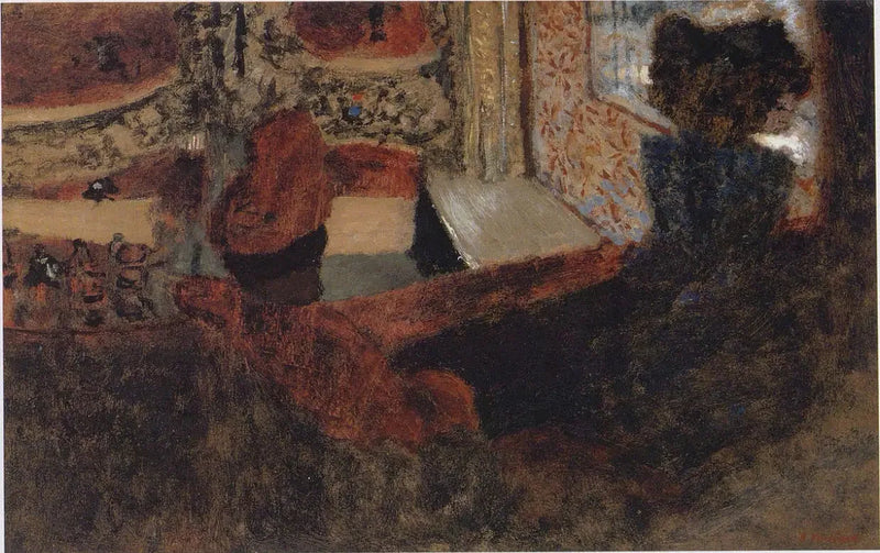थिएटर ऑंटाइन में फ्रंट सीन - एडवर्ड वुइयार्ड