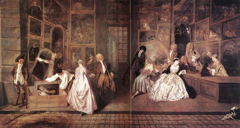 गर्सैंट का संकेत - Antoine Watteau