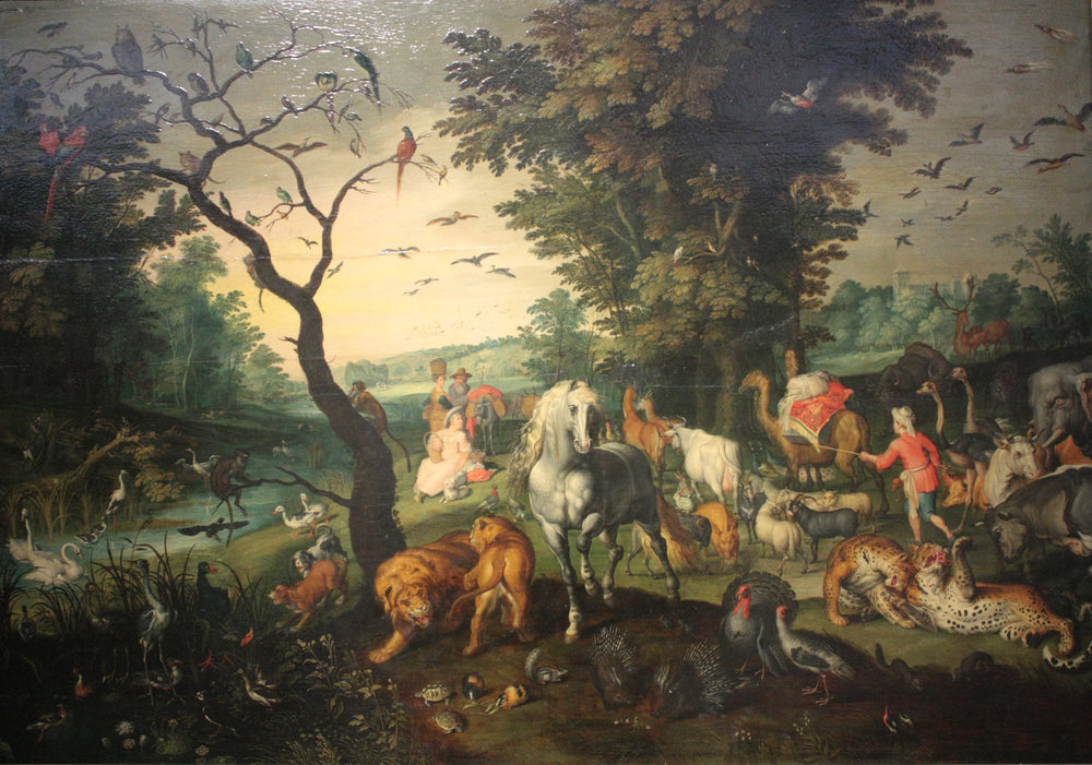 L'Entrée dans l'Arche - Jan Brueghel l'Ancien image 1 reproduction de peinture à l’huile