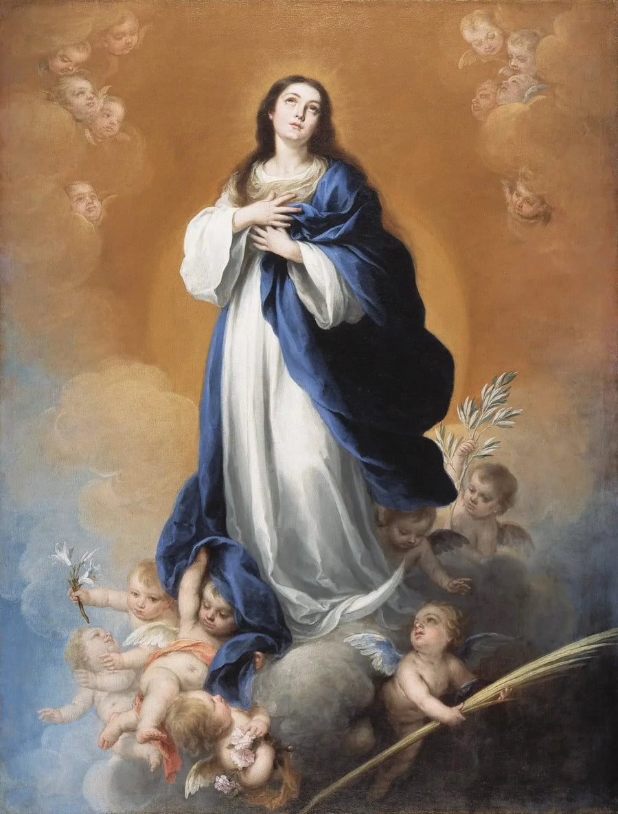 अभिषेक की पवित्र धारणा - बार्टोलोमे़ Esteban Murillo