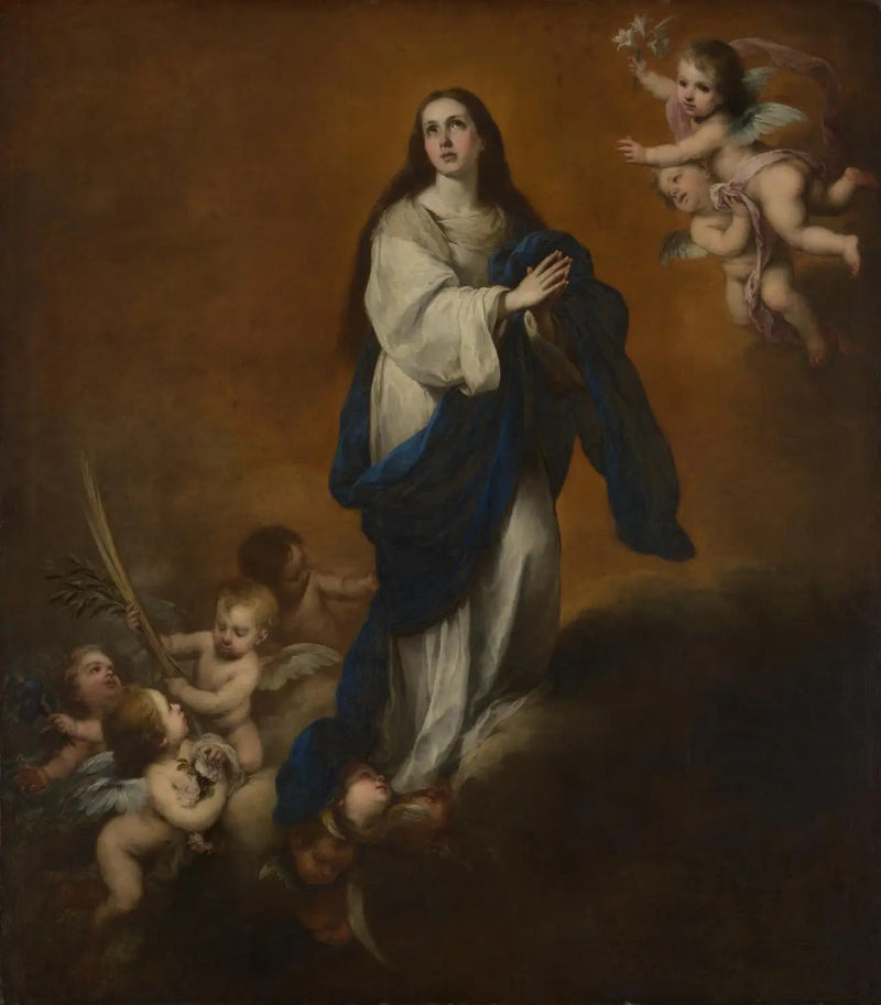अभिषेक की पवित्र धारणा - बारटोलोमे़ Esteban Murillo