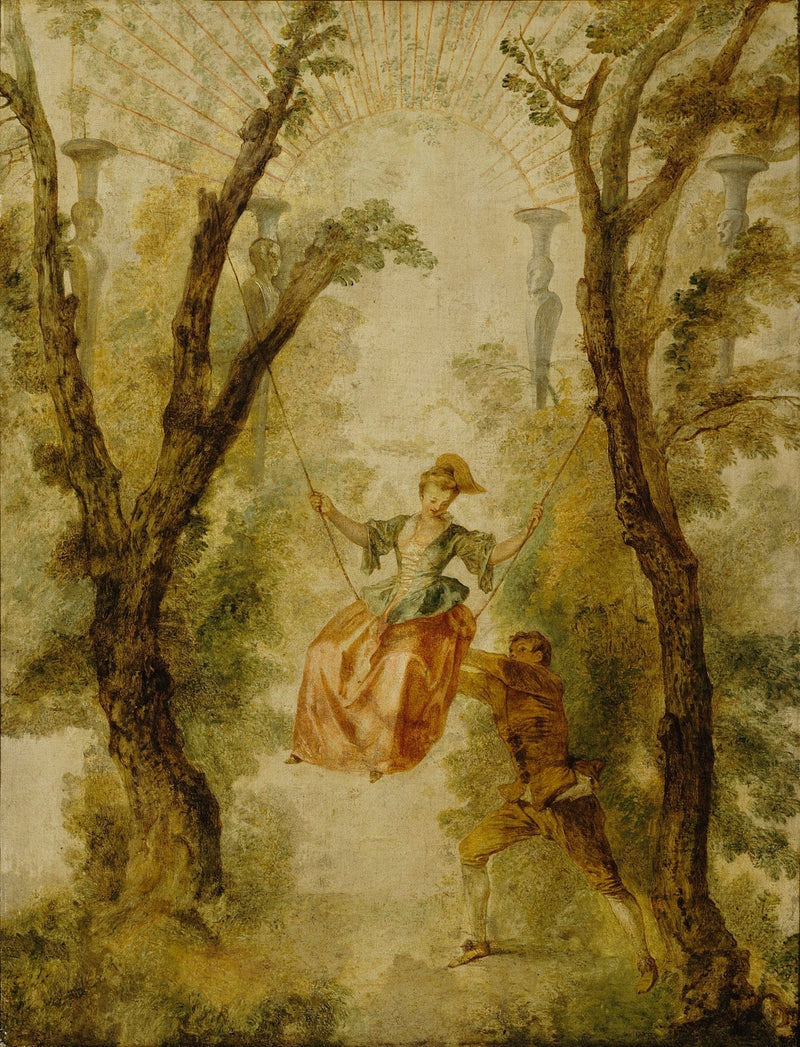 झूला - Antoine Watteau