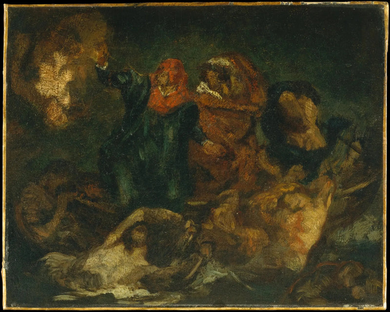 डांटे की नाव - Édouard Manet