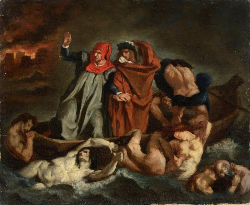 डांटे की नाव - Édouard Manet