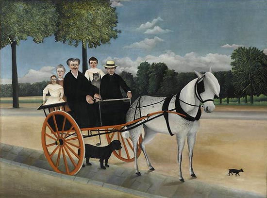 La Carriole du père Junier - Henri Rousseau - Alpha Reproduction