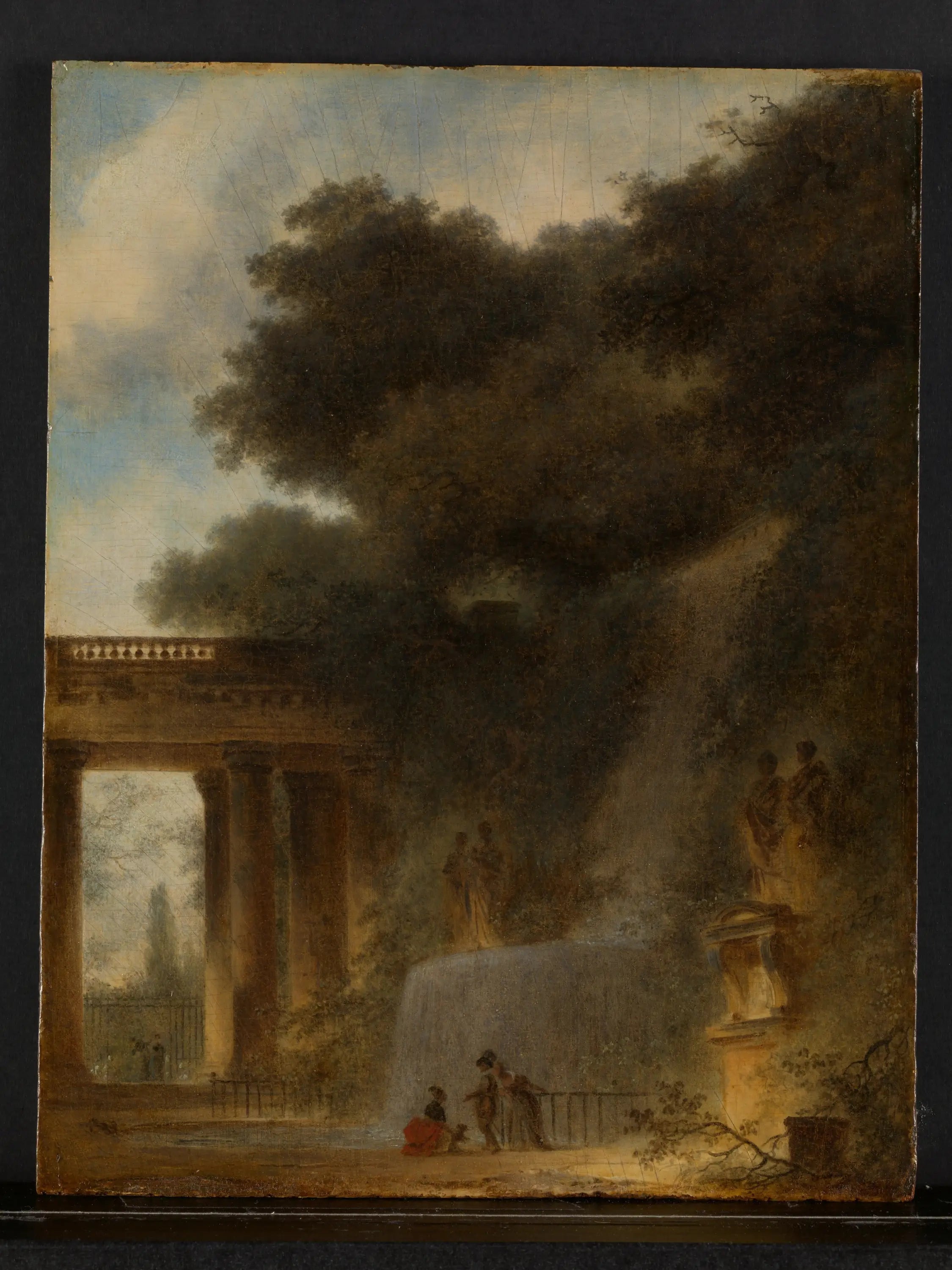 La Cascade - Jean-Honoré Fragonard - Alpha Reproduction