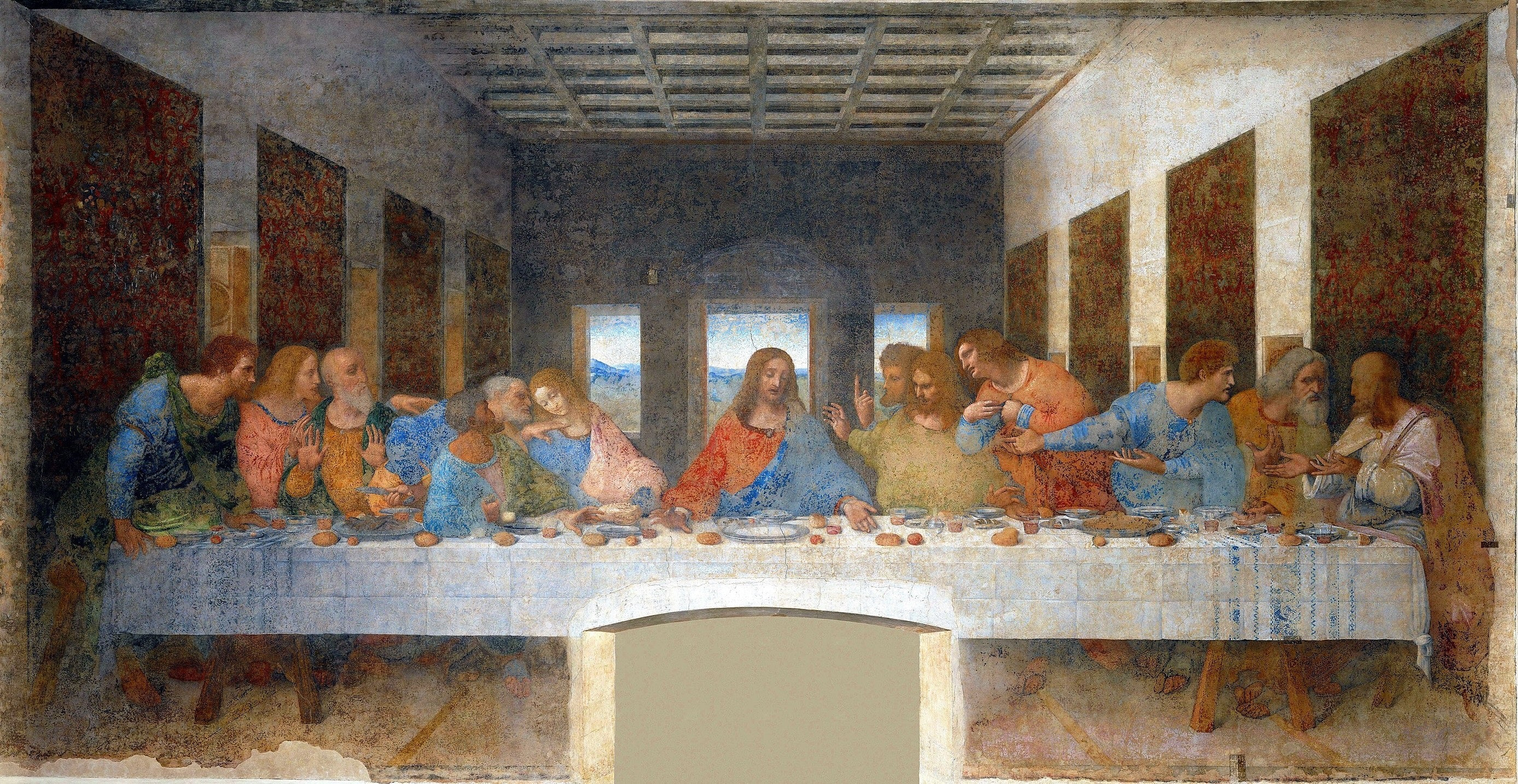 Reproduction du tableau « La Cène - Léonard de Vinci » par Alpha Reproduction en peinture à l’huile