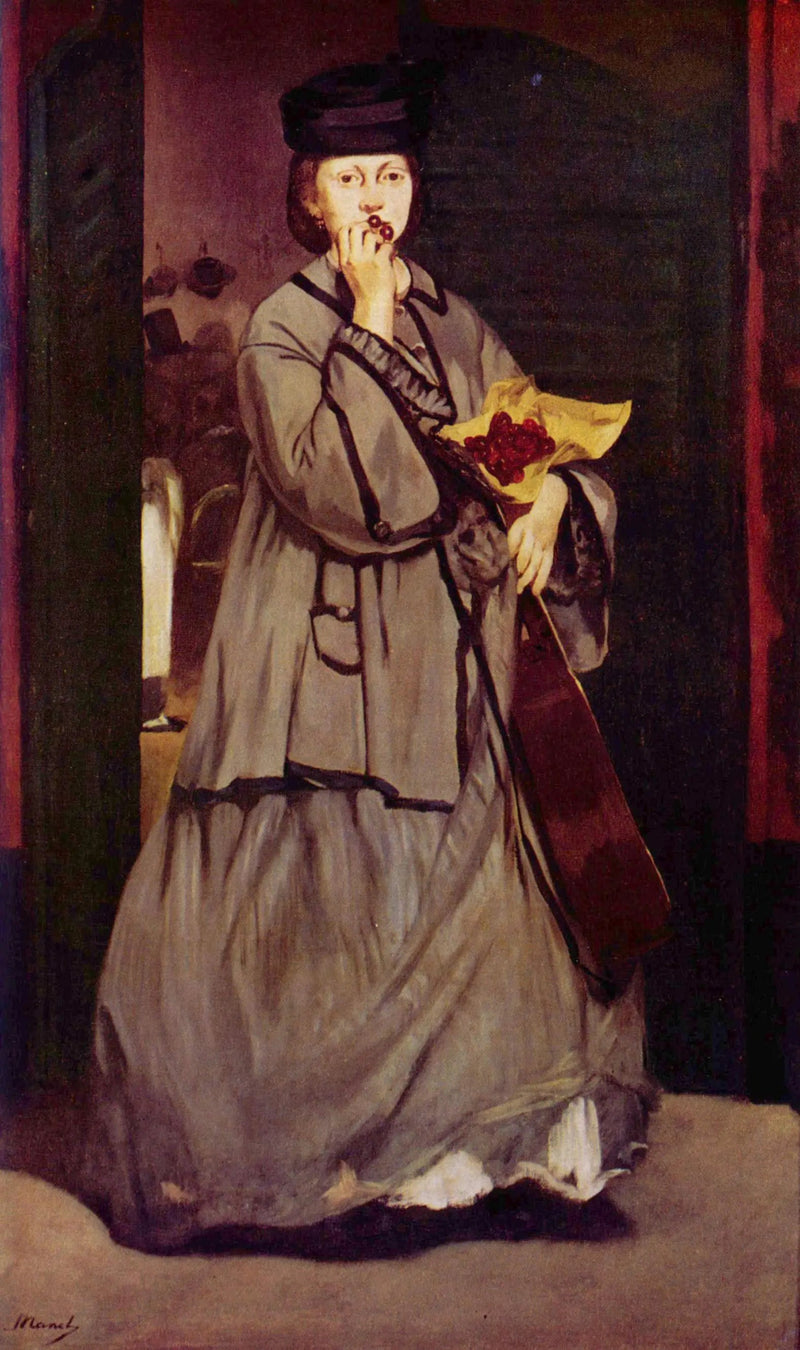 सड़क की गायिका - Édouard Manet