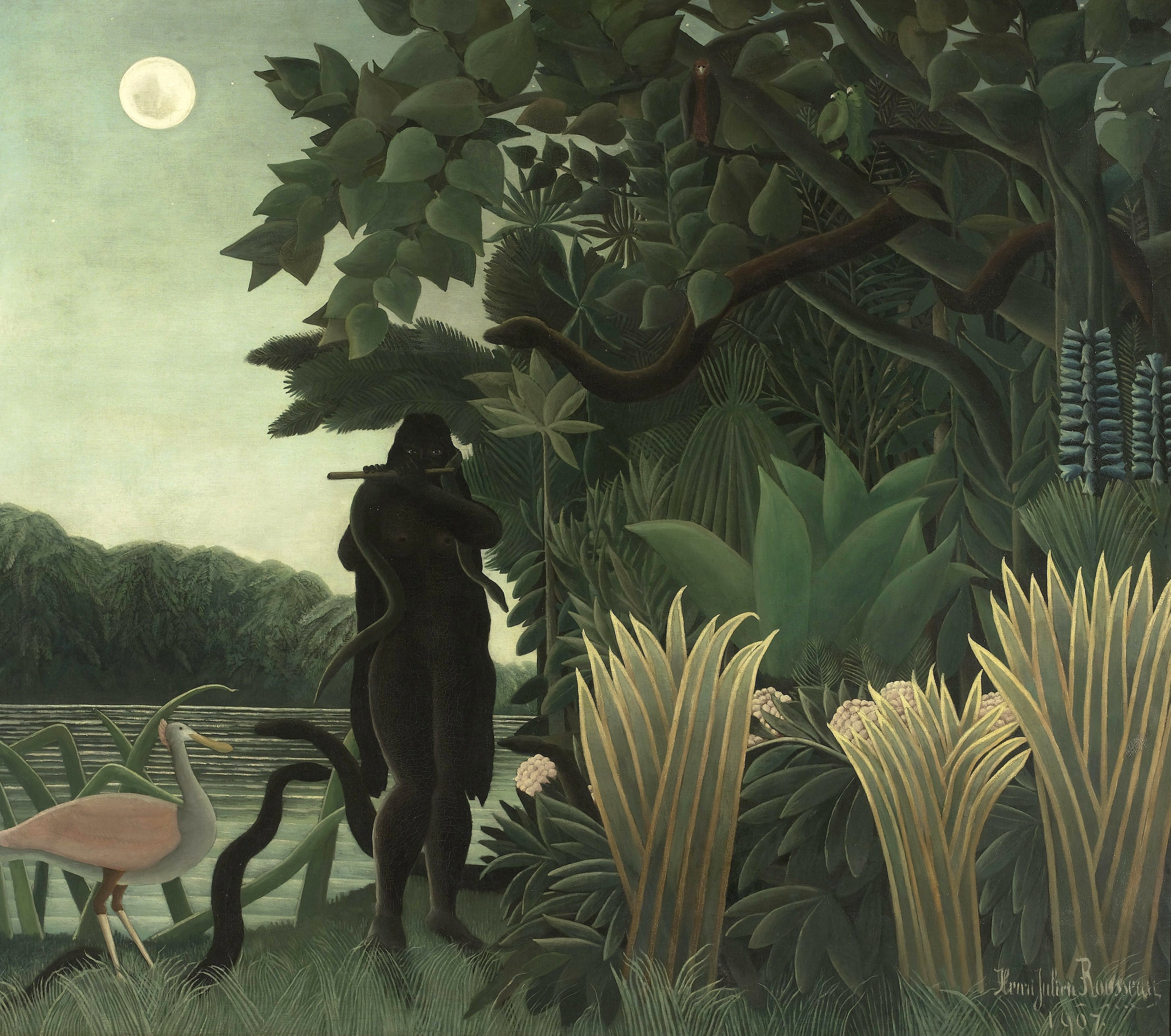 La Charmeuse de serpents - Henri Rousseau - Alpha Reproduction