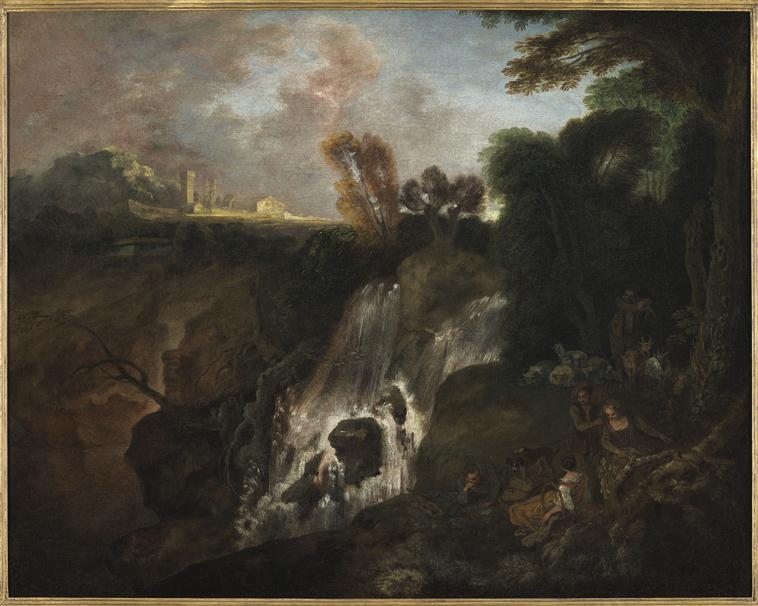जलप्रपात - Antoine Watteau