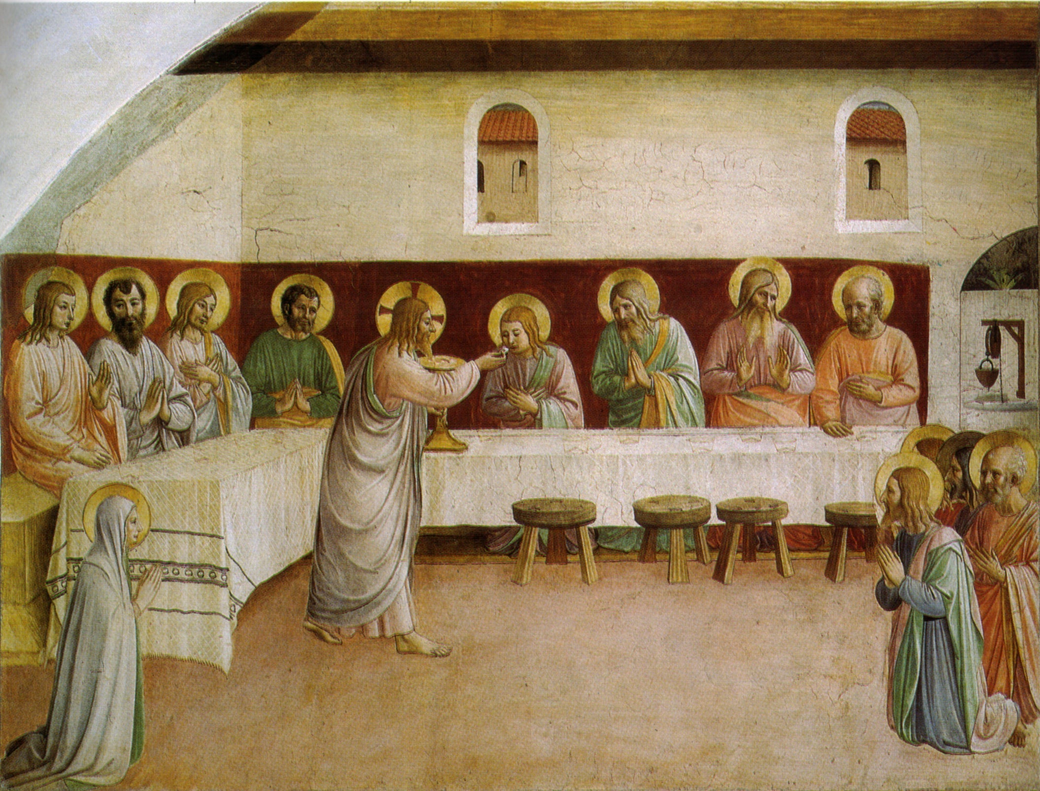 La Communion des Apôtres - Fra Angelico - Alpha Reproduction