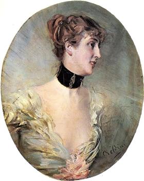 La comtesse Ritzer - Giovanni Boldini - Alpha Reproduction