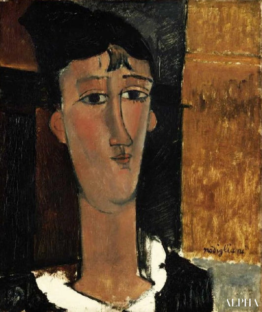 La concierge - Amadeo Modigliani - Reproductions de tableaux et peintures haut de gamme
