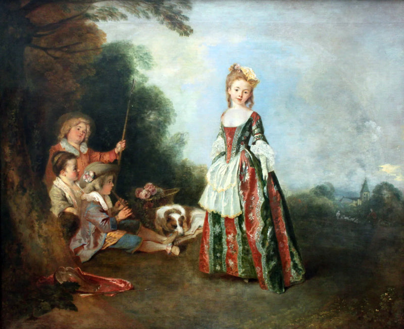 नृत्य - Antoine Watteau