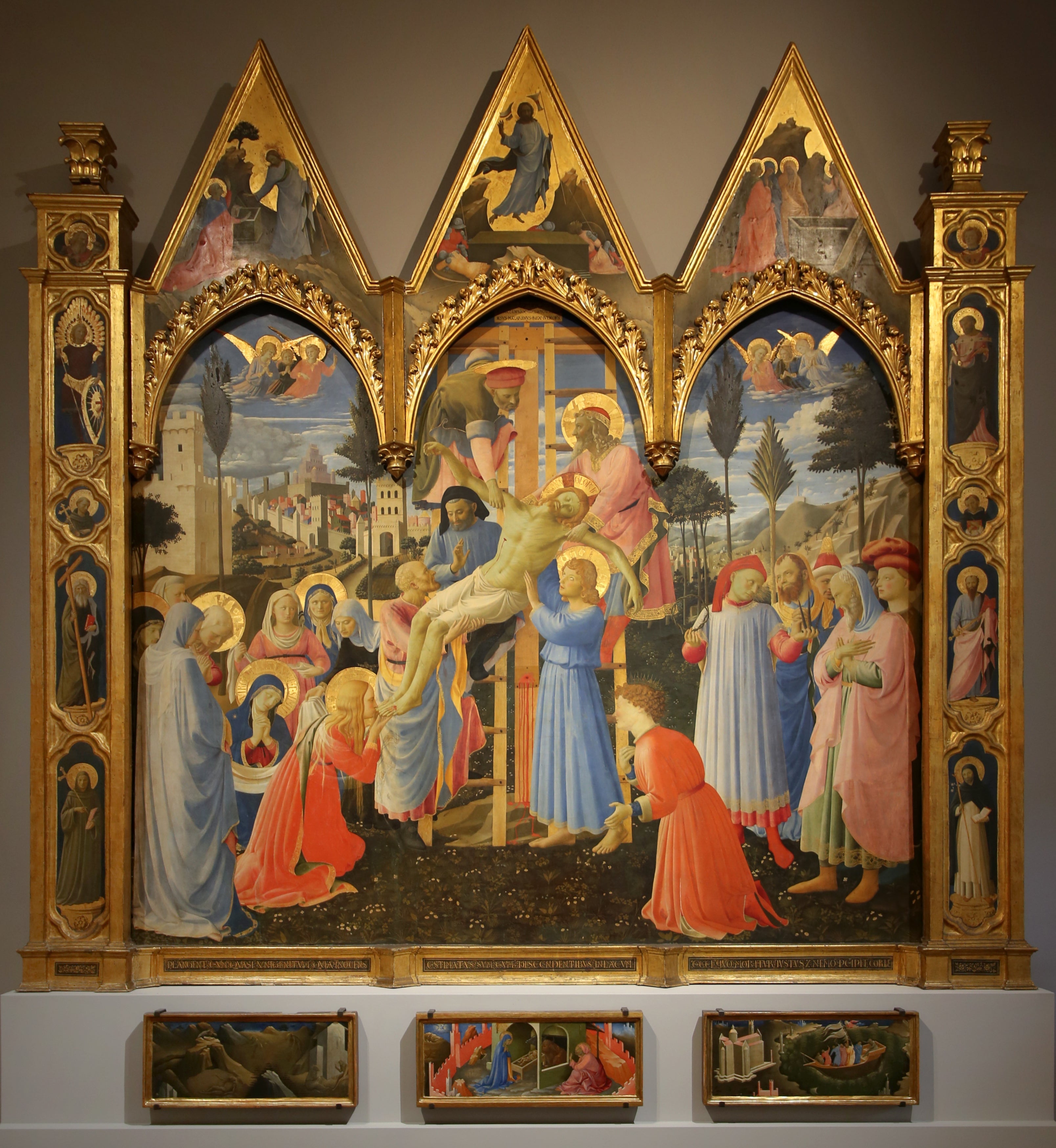 La Descente de Croix - Lorenzo Monaco - Alpha Reproduction