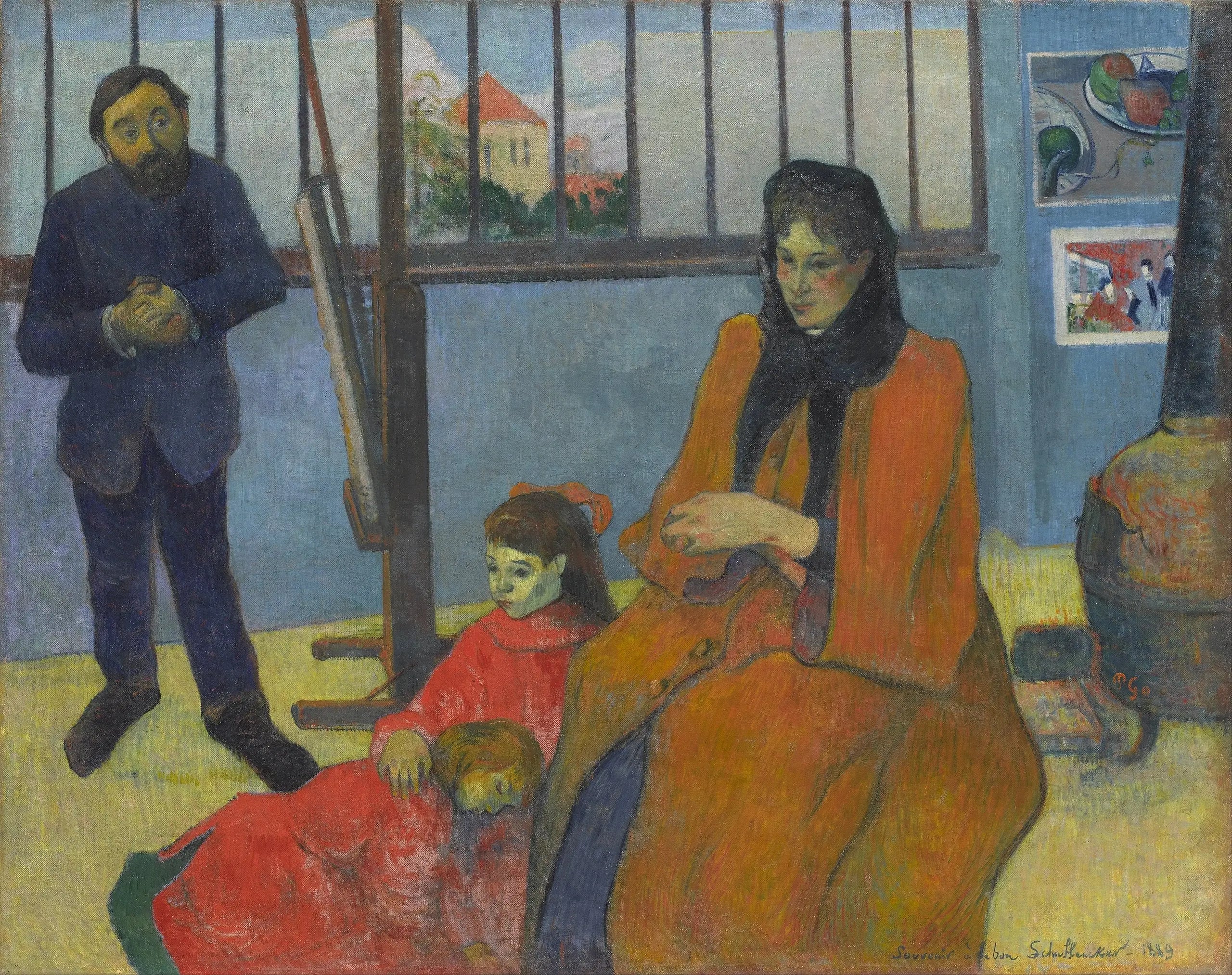 La Famille Schuffenecker - Paul Gauguin - Alpha Reproduction