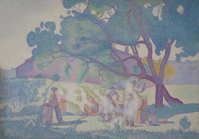 La Ferme matin - Henri-Edmond Cross - Alpha Reproduction