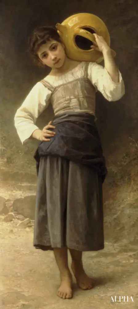 La fille de l'eau - William Bouguereau - Reproductions de tableaux et peintures haut de gamme