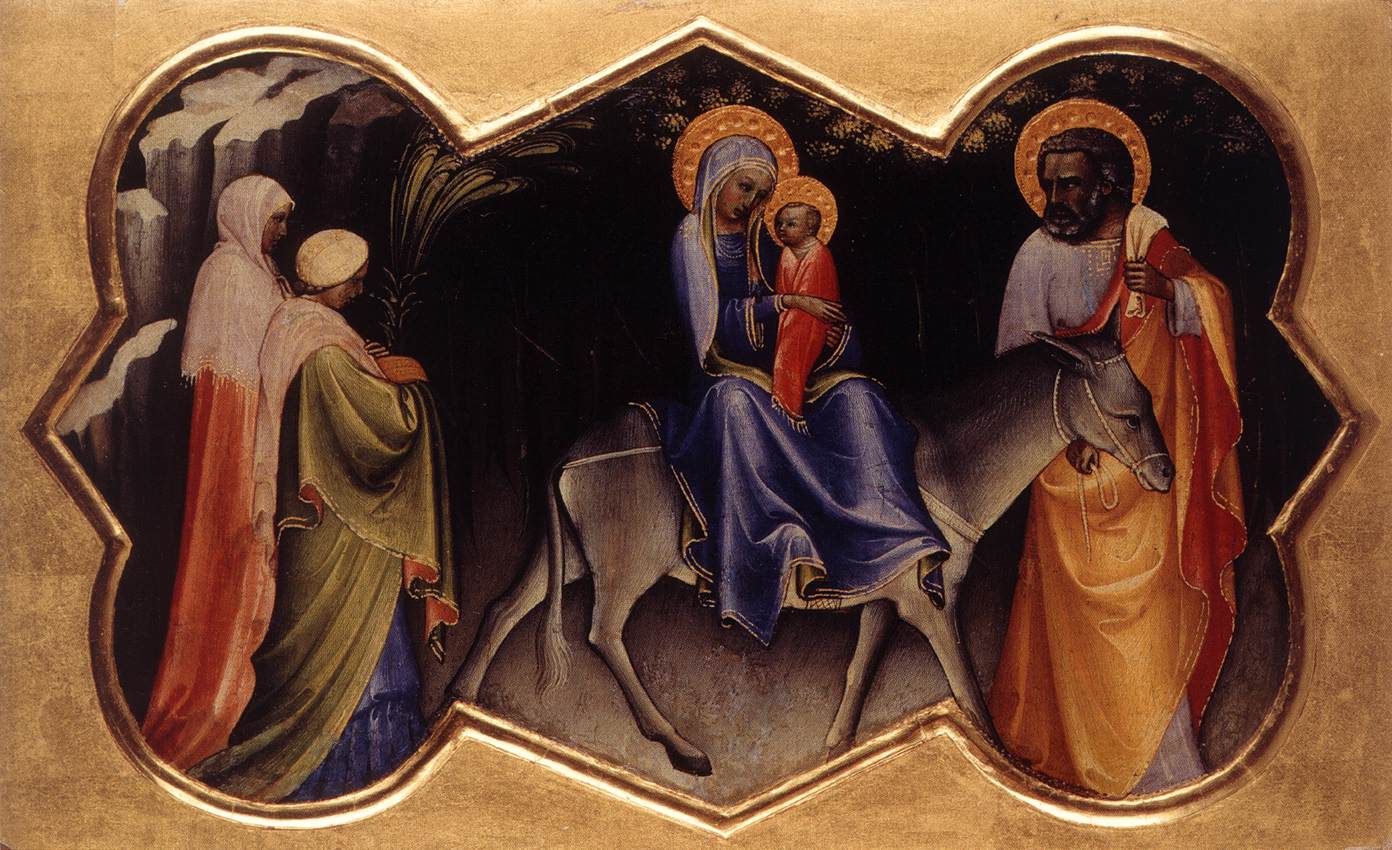 La fuite en Égypte - Lorenzo Monaco - Alpha Reproduction