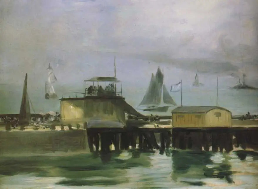 बौलोंग की जेटी - Édouard Manet