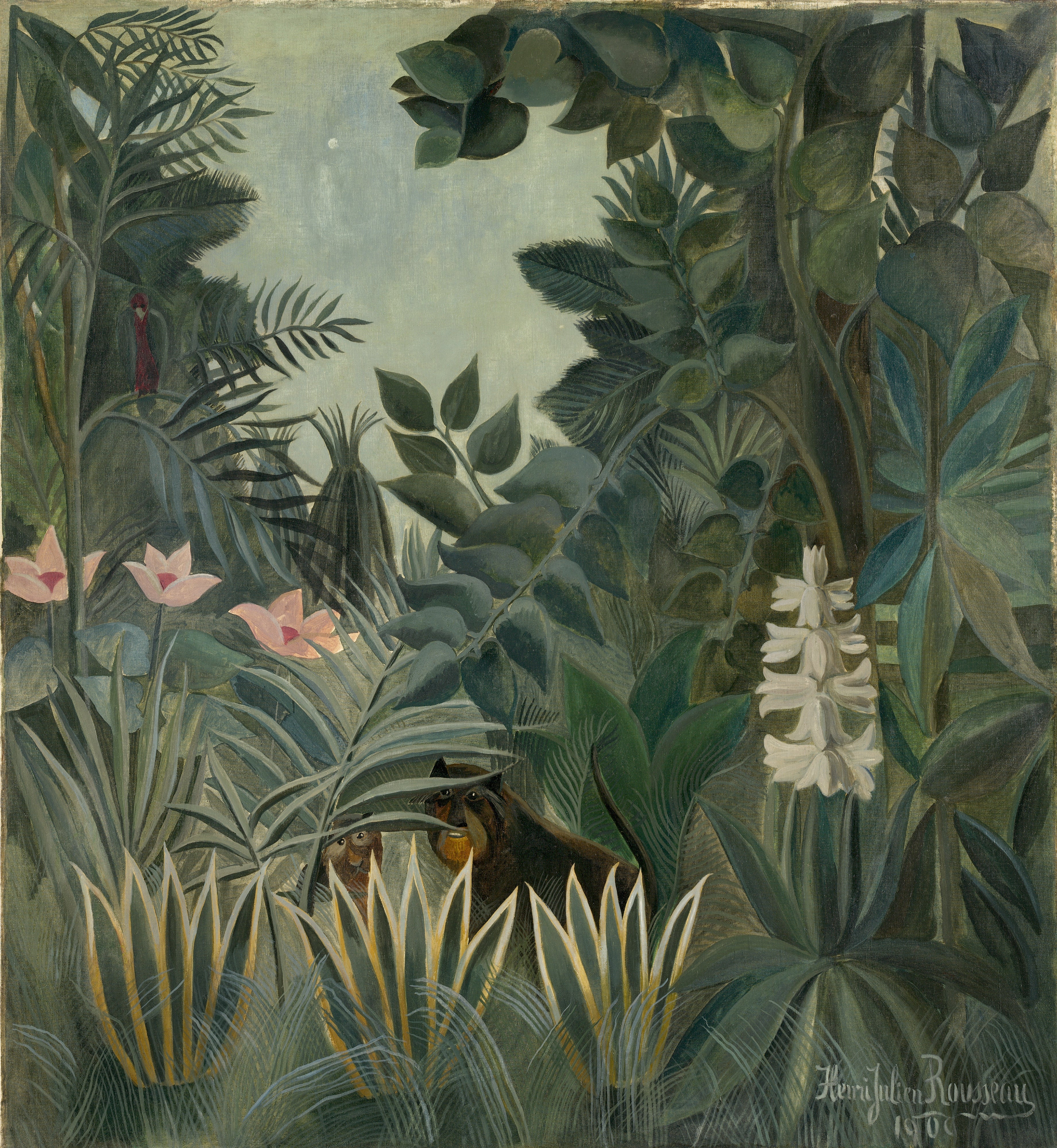 La Jungle équatoriale - Henri Rousseau - Alpha Reproduction