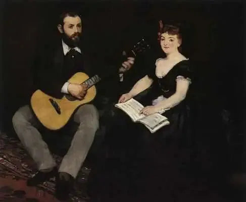 संगीत की पाठशाला - Édouard Manet