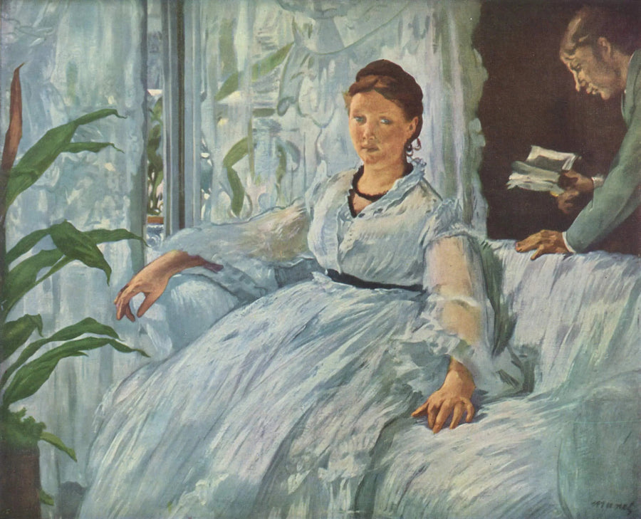 पढ़ाई - Édouard Manet