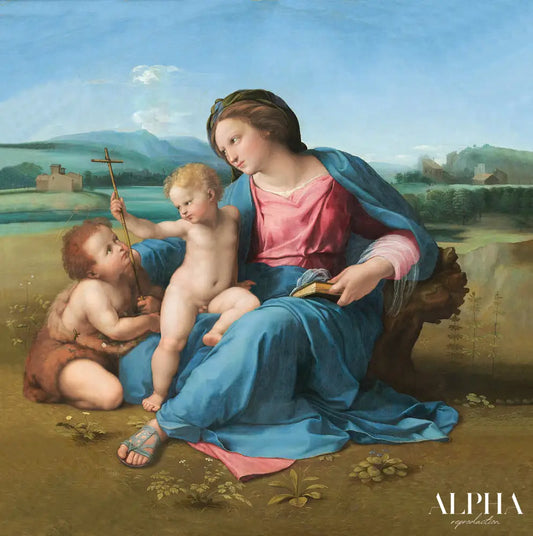 La Madone d'Alba - Raphaël (peintre) - Reproductions de tableaux et peintures haut de gamme