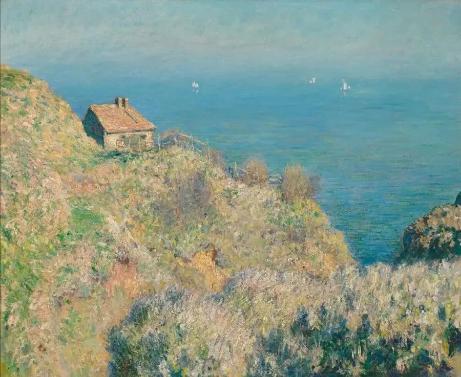 La maison du pêcheur, Varengeville - Claude Monet image 1 reproduction de peinture à l’huile