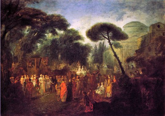 गाँव की दुल्हन - Antoine Watteau