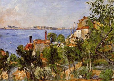 La Mer à l’Estaque - Paul Cézanne - Alpha Reproduction